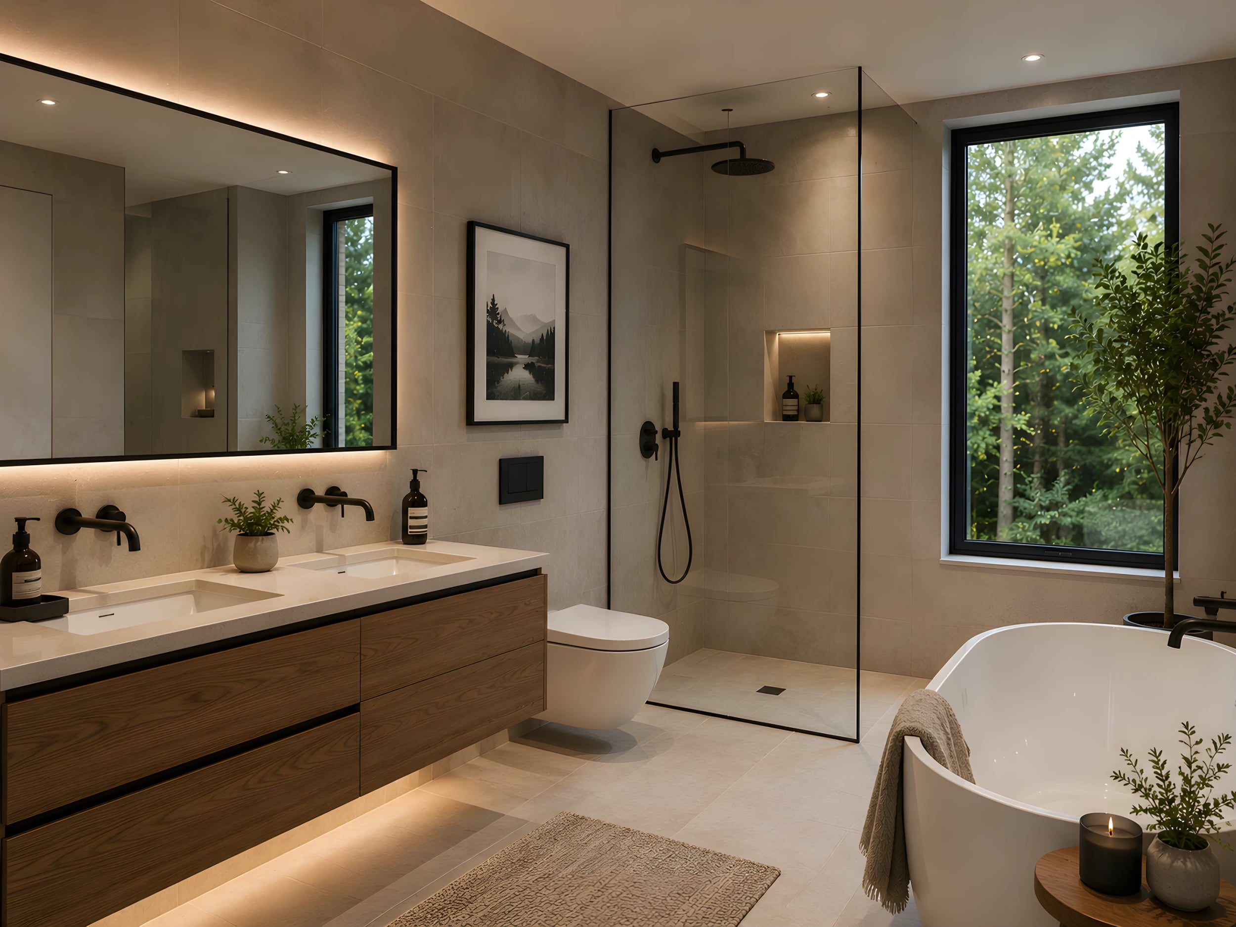 Rosewood Bathroom